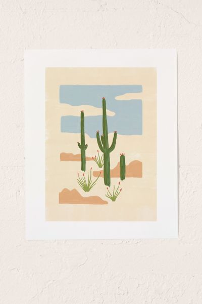 Emma Boys Desert Still Life Art Print