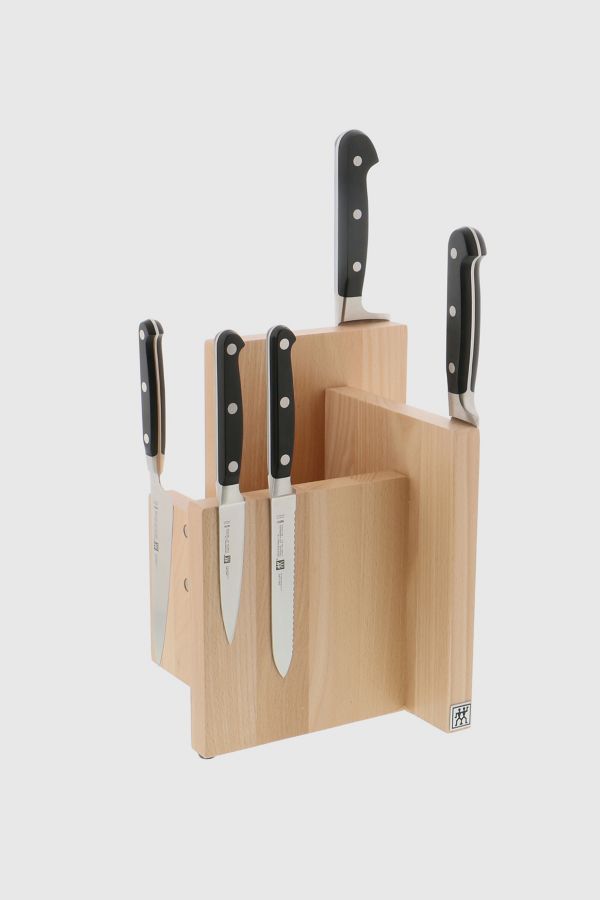 Slide View: 1: ZWILLING Italian Square Magnetic Knife Block