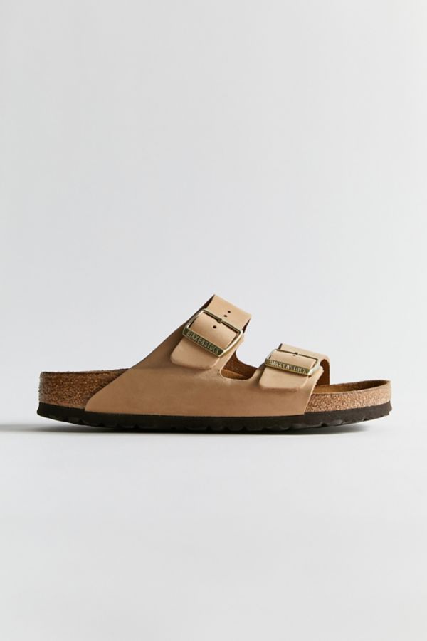 Slide View: 2: Birkenstock Arizona Soft Footbed Leather Sandal