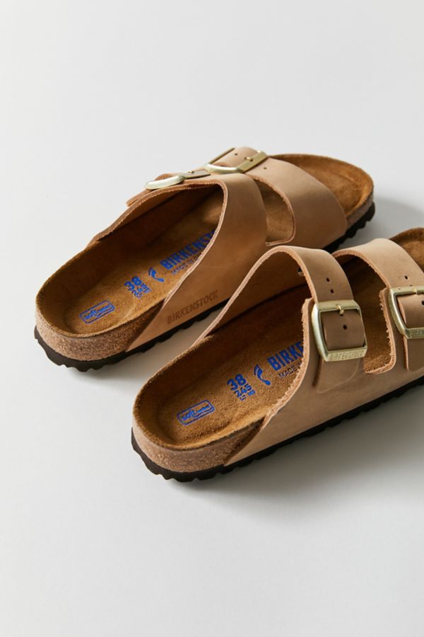 Slide View: 4: Birkenstock Arizona Soft Footbed Leather Sandal