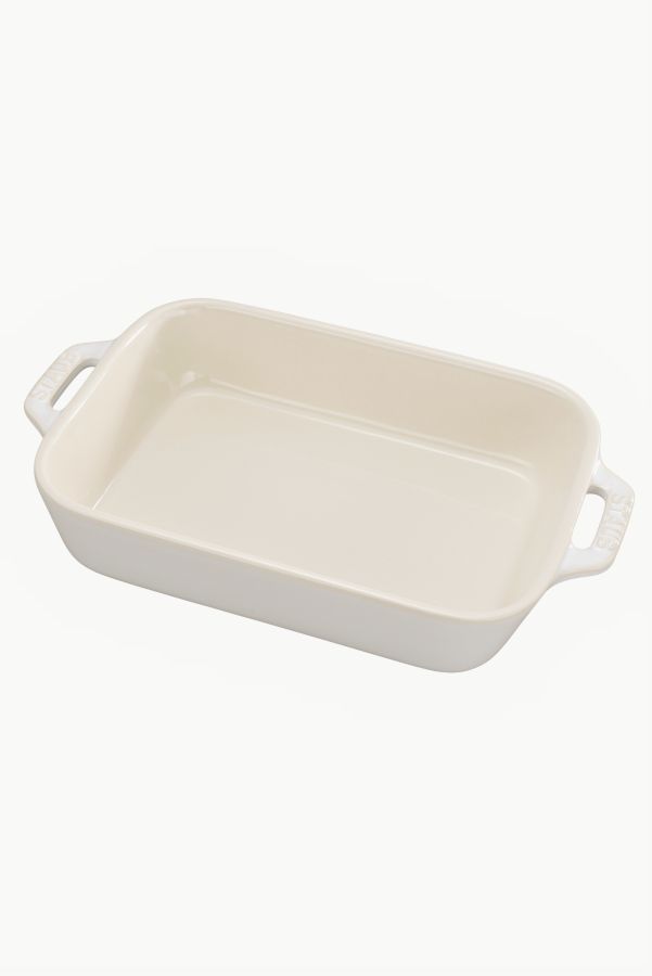 Slide View: 1: Staub Ceramic 7.5-inch x 6-inch Rectangular Baking Dish