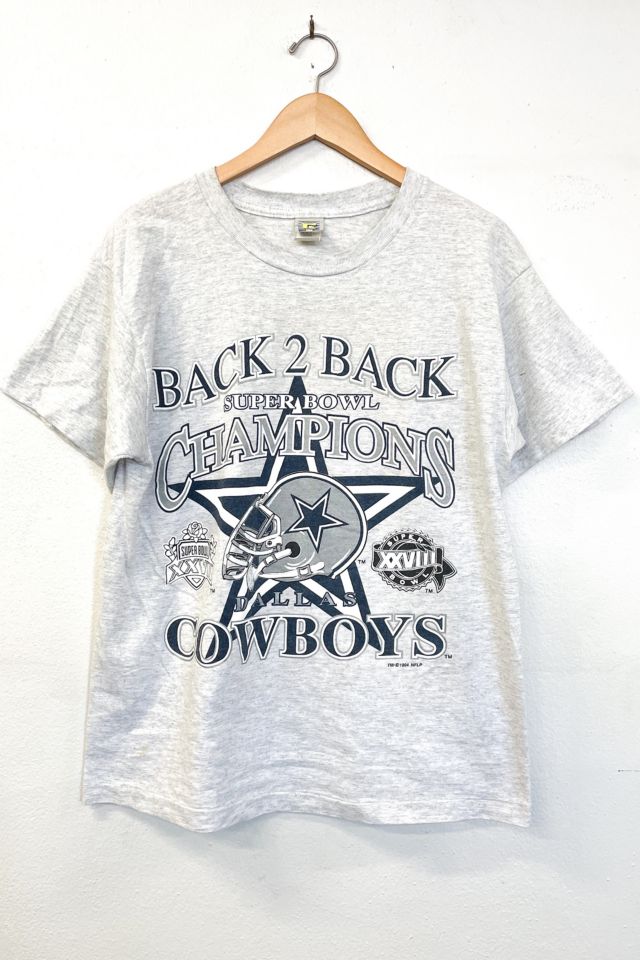 Vintage Dallas Cowboys Back 2 Back Champs Tee Shirt Urban Outfitters