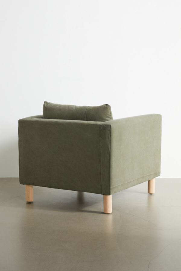 Slide View: 4: Urban Renewal Remnants One-Of-A-Kind Canvas Chair