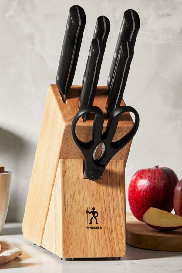 Slide View: 1: Henckels Dynamic 7-pc Knife Block Set