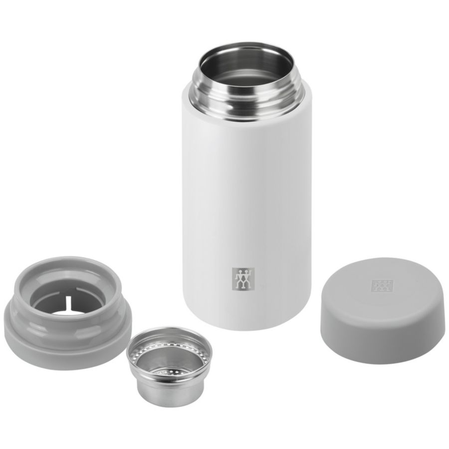 Slide View: 5: ZWILLING Thermo 14.2 oz Insulated Tea & Fruit Infuser Bottle