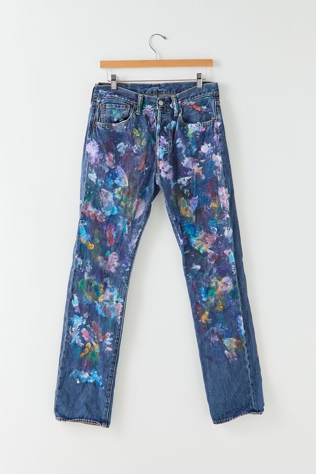 Vintage Levi’s Paint Splatter Jean Urban Outfitters