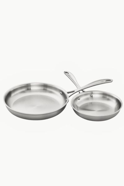 ZWILLING Spirit 3-ply 2-pc Stainless Steel Fry Pan Set