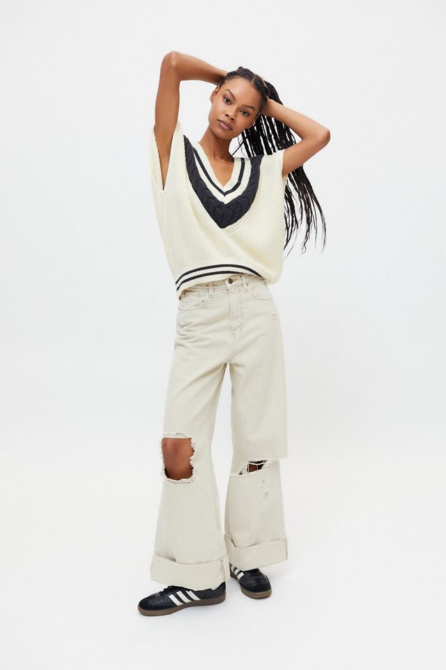 BDG Skater Baggy Jean - Taupe Denim | Urban Outfitters