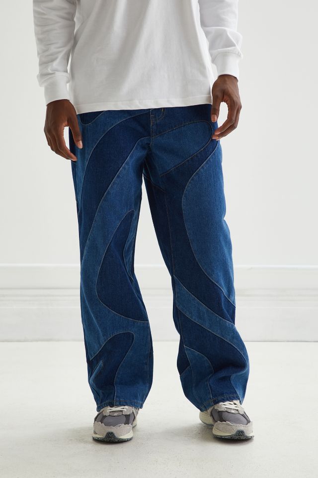 Jaded London Swirly Relaxed Fit Jean | Urban Outfitters Canada