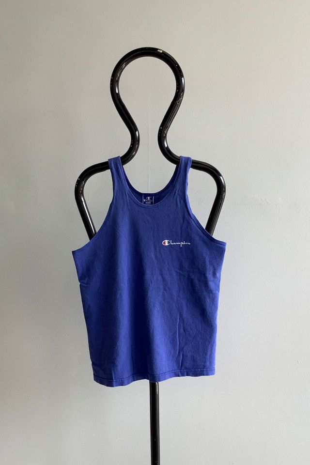 Vintage 1980's USA Made Knit Champion Tank Top Urban Outfitters