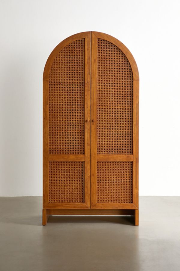 Slide View: 2: Mason Cane Storage Cabinet