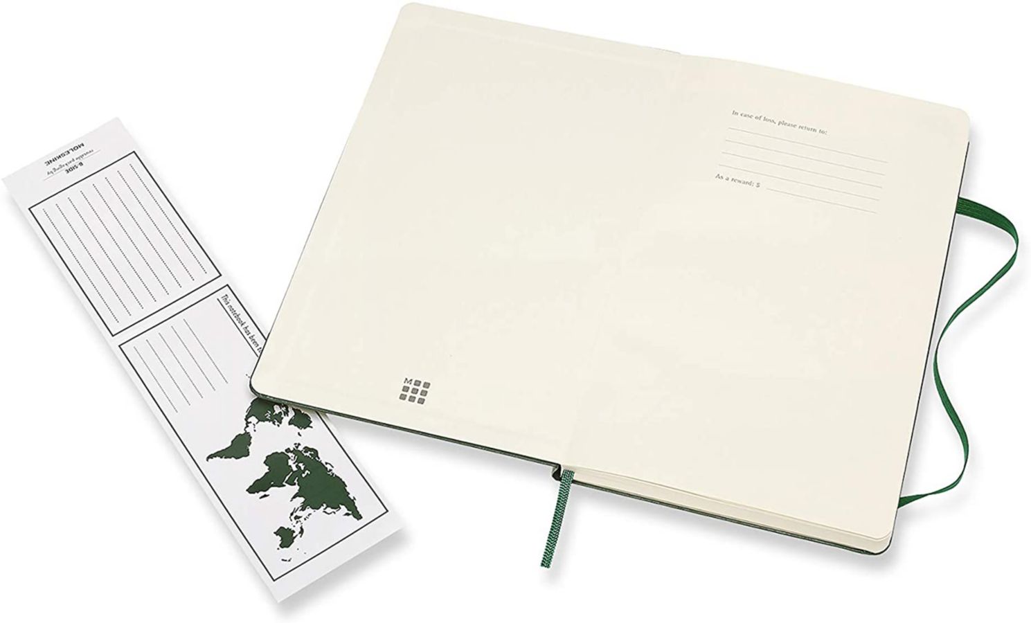 Slide View: 2: Moleskine Classic Hardcover Plain Notebook