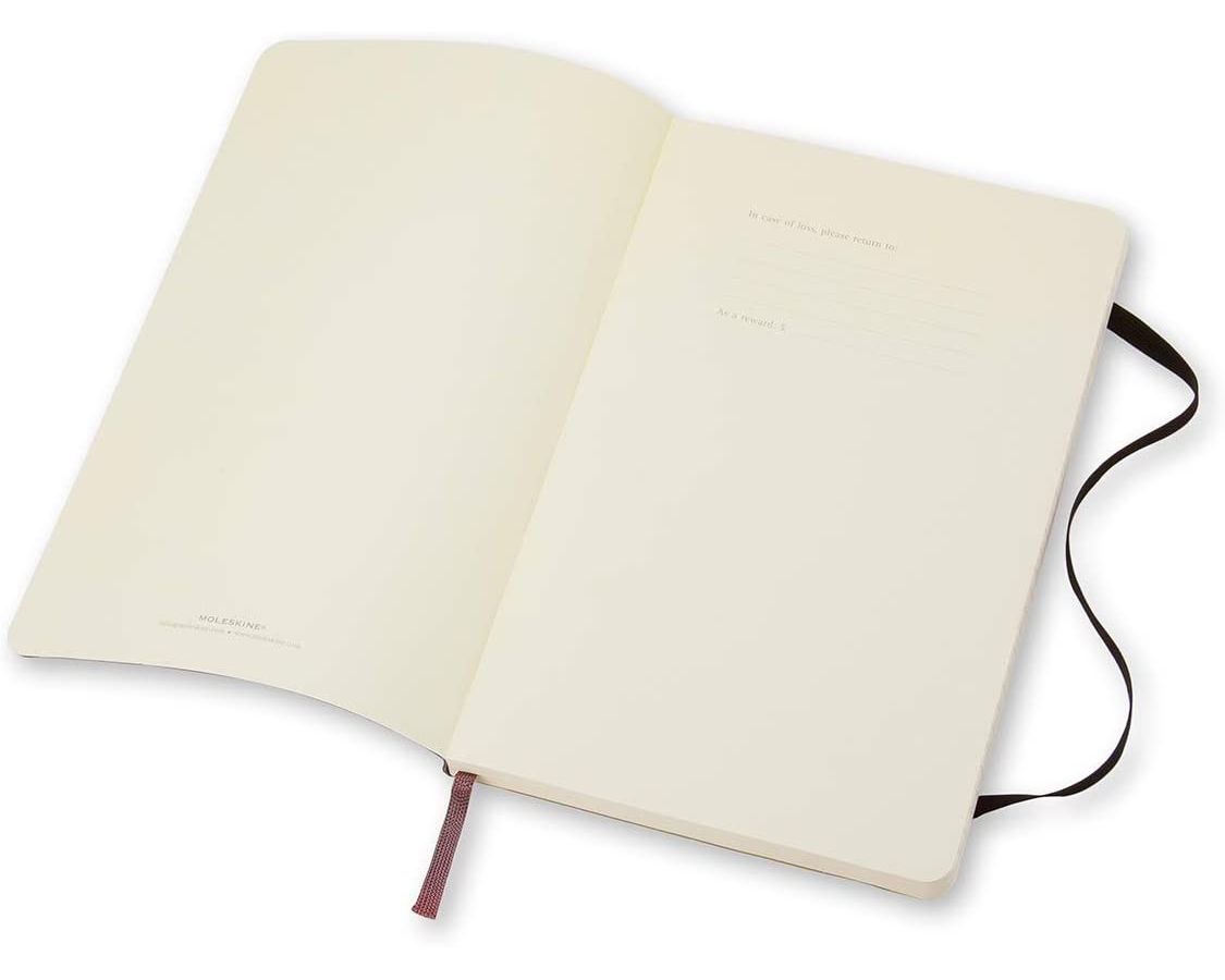 Slide View: 2: Moleskine Classic Softcover Ruled Notebook