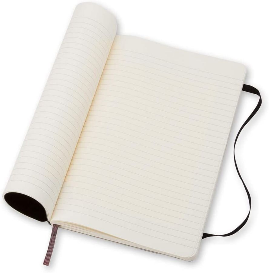 Slide View: 3: Moleskine Classic Softcover Ruled Notebook