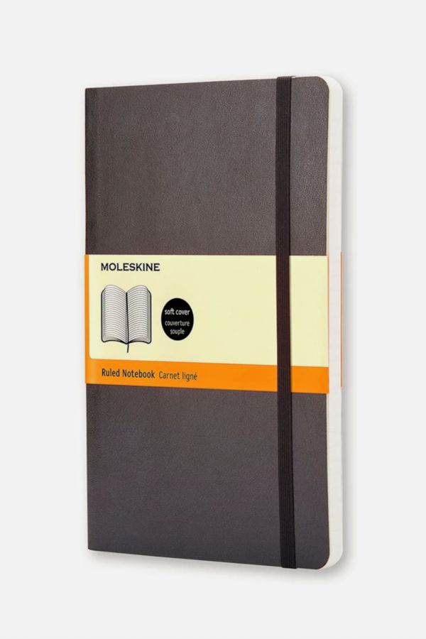 Slide View: 1: Moleskine Classic Softcover Ruled Notebook