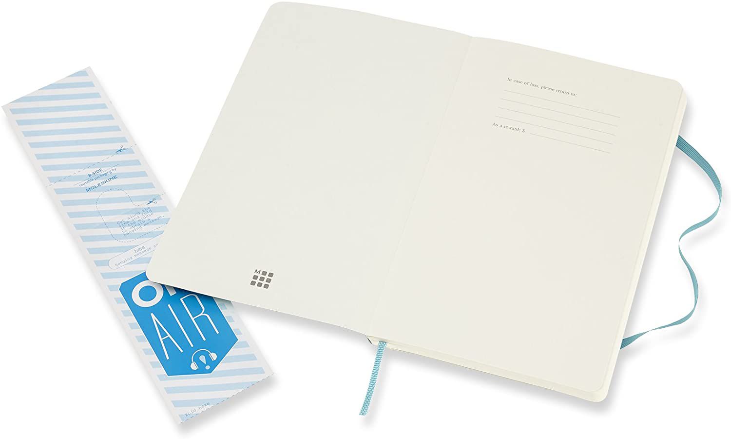 Slide View: 2: Moleskine Classic Softcover Plain Notebook