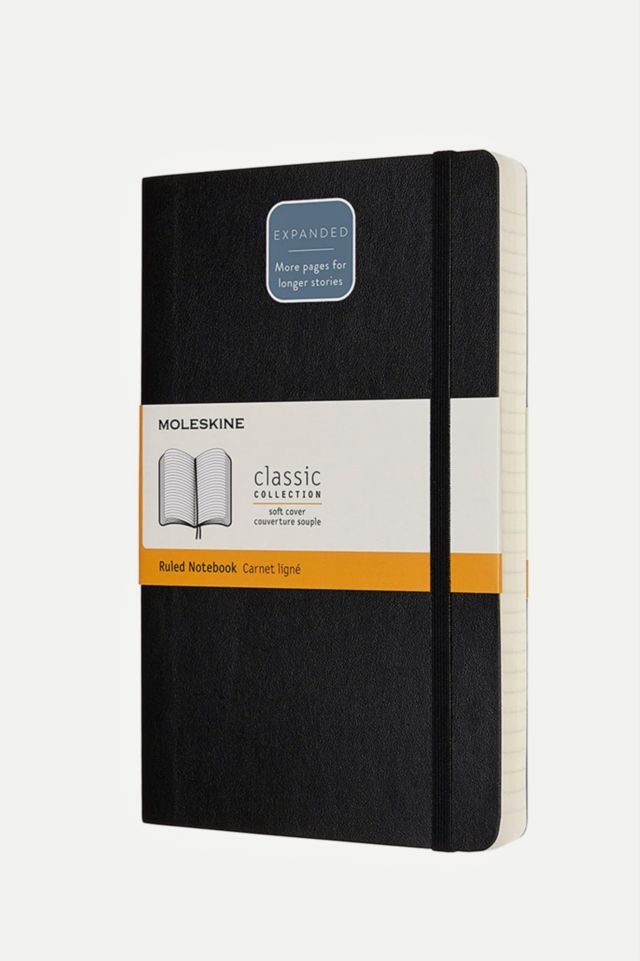 Moleskine Classic Expanded Softcover Ruled Notebook Urban Outfitters