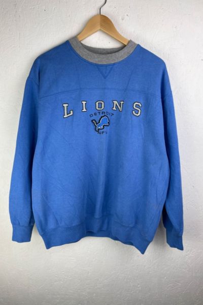 Vintage Detroit Lions Crewneck Sweatshirt Urban Outfitters