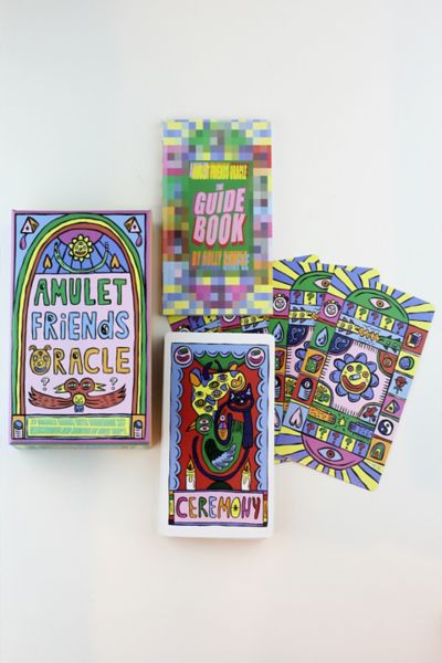 Holly Simple Amulet Friends Oracle Deck and Guidebook Set