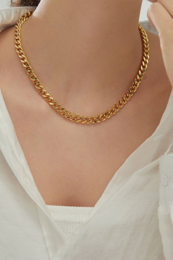 Slide View: 1: Joey Baby Lisa Chain Necklace