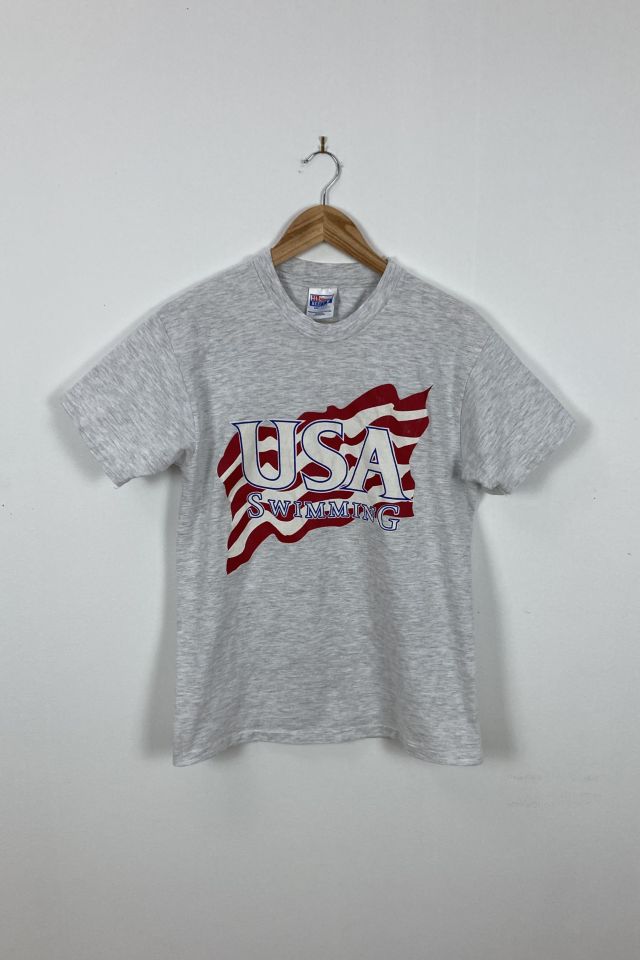 Vintage USA Swimming Tee | Urban Outfitters