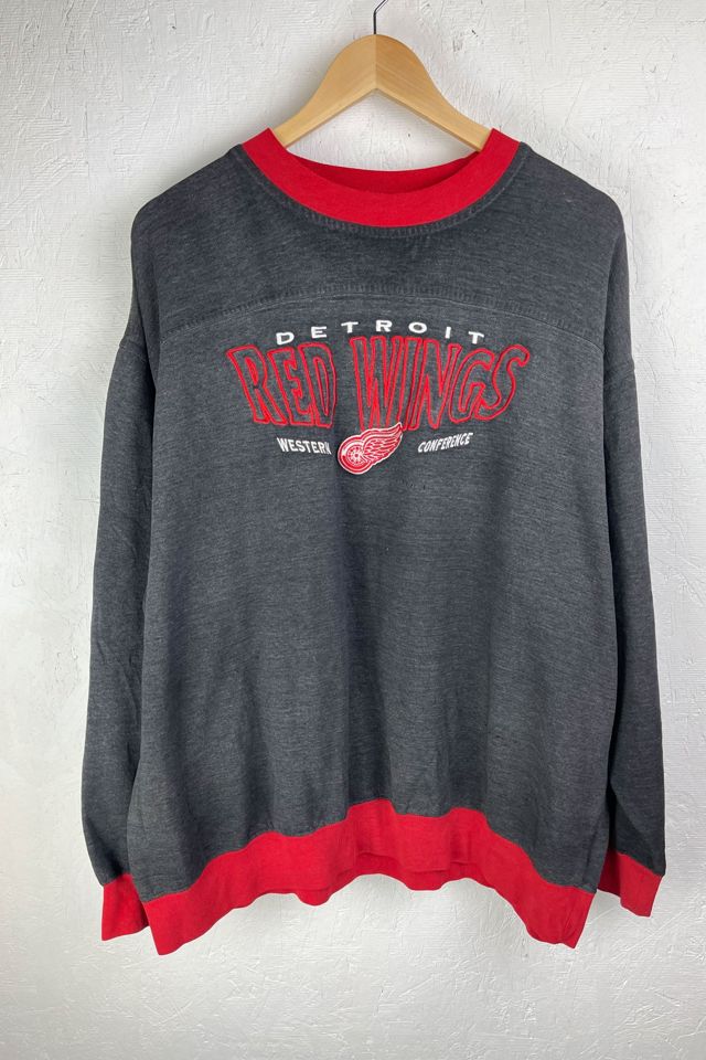 Vintage Detroit Redwings NHL Crewneck Sweatshirt | Urban Outfitters
