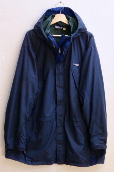 Vintage Patagonia Anorak Zip Front Hooded Shell | Urban Outfitters