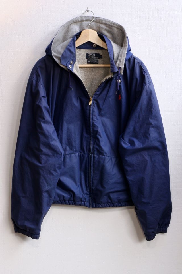 Vintage Polo Ralph Lauren Lined Jacket with Detachable Hood | Urban ...