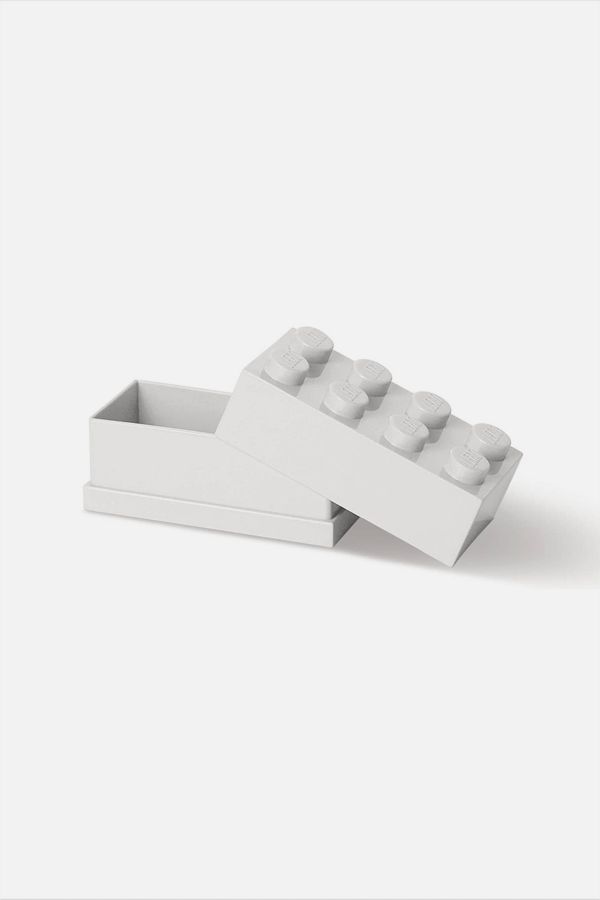 Slide View: 1: LEGO White Mini Storage Box 8