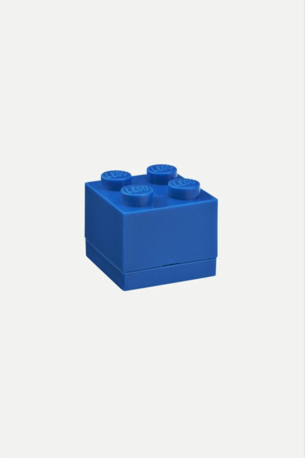 Slide View: 1: LEGO Bright Blue Mini Storage Box 4