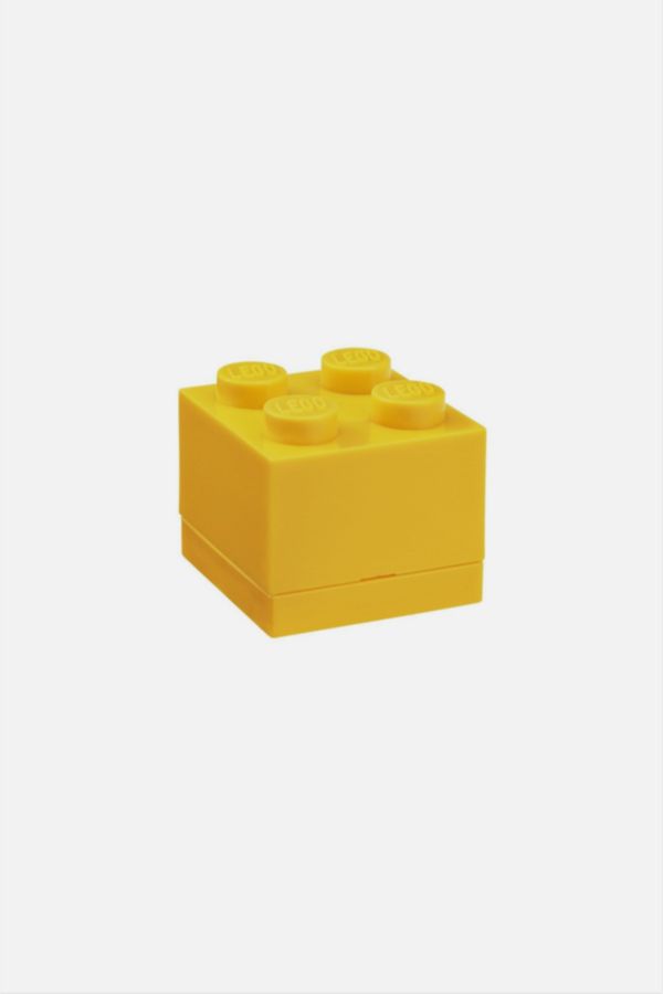 Slide View: 1: LEGO Bright Yellow Mini Storage Box 4