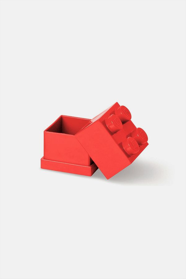 Slide View: 1: LEGO Bright Red Mini Storage Box 4