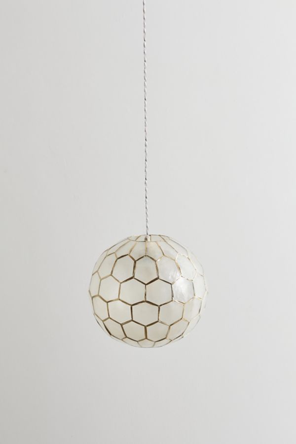 Slide View: 2: Ami Capiz Pendant Light