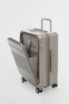 Thumbnail View 1: Arlo Skye Zipper Carry-On Max with Front Pocket Suitcase