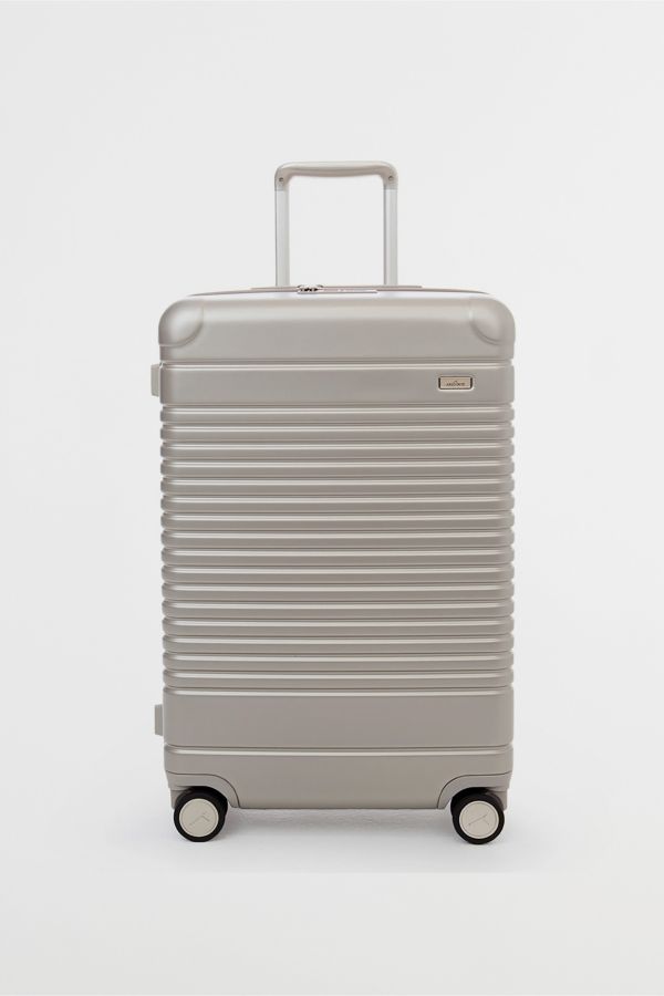 Slide View: 2: Arlo Skye Zipper Check-In Suitcase