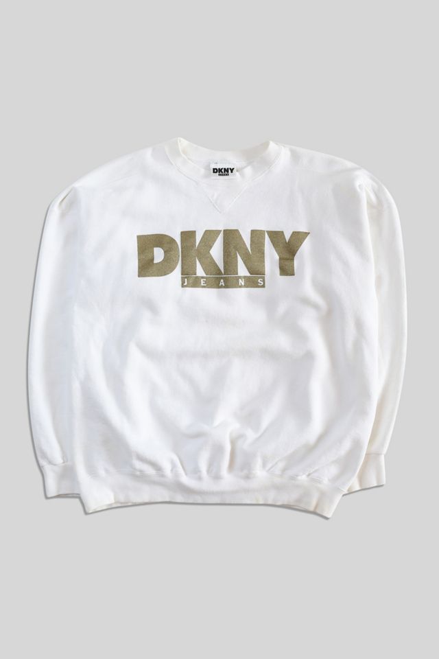 Vintage DKNY City Red Off the Shoulder Sweater main image 1