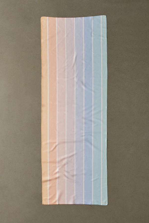 Slide View: 1: Gradient Arch Rainbow III By Colour Poems For Deny Yoga Towel