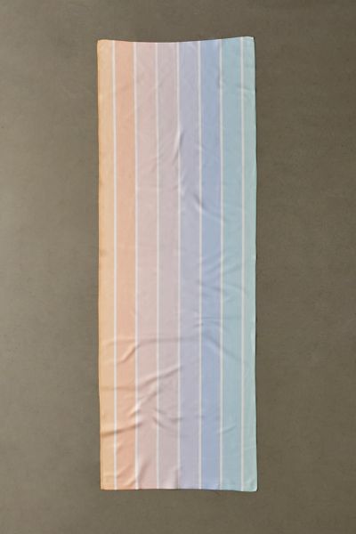 Gradient Arch Rainbow III By Colour Poems For Deny Yoga Towel