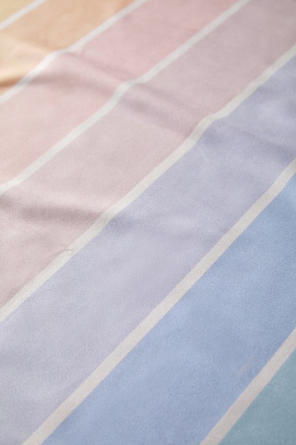 Slide View: 2: Gradient Arch Rainbow III By Colour Poems For Deny Yoga Towel