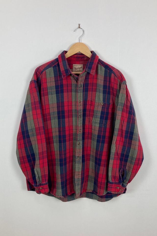 Vintage Woolrich Heavyweight Button-Down Shirt | Urban Outfitters