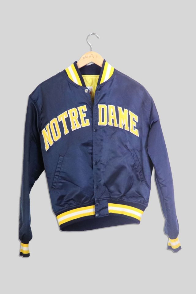 Vintage Notre Dame University Starter Jacket | Urban Outfitters
