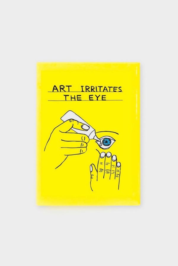 Slide View: 1: Third Drawer Down Art Irritates The Eye Magnet x David Shrigley