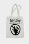 Thumbnail View 2: Third Drawer Down Don't Touch My Stuff Tote Bag x David Shrigley