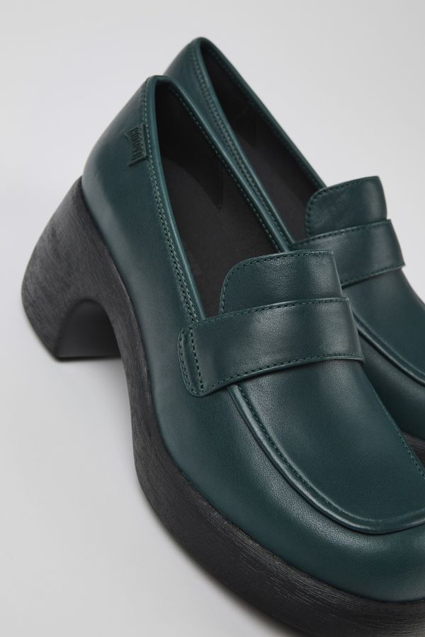 Slide View: 1: Camper Thelma Moc Toe Loafer Shoe