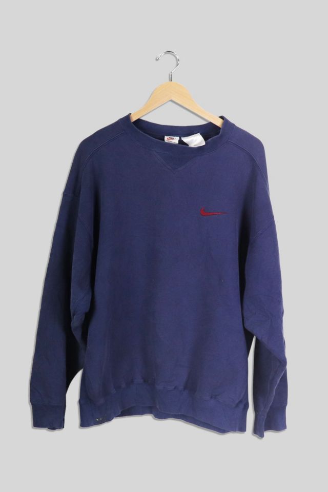 Vintage Nike 90s Mini Swoosh Crewneck Sweatshirt | Urban Outfitters