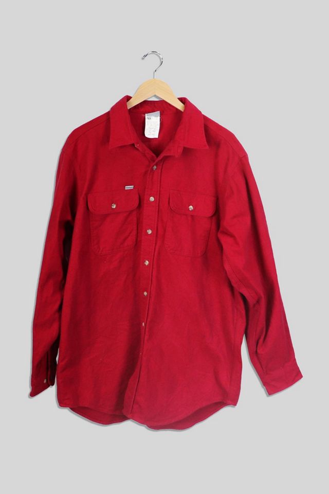 Vintage Carhartt Button Up Fleece Shirt Urban Outfitters