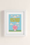 Thumbnail View 2: Exquisite Paradox Happy Mushroom Art Print