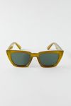 Thumbnail View 2: Lunettes de soleil rectangulaires en plastique Muir