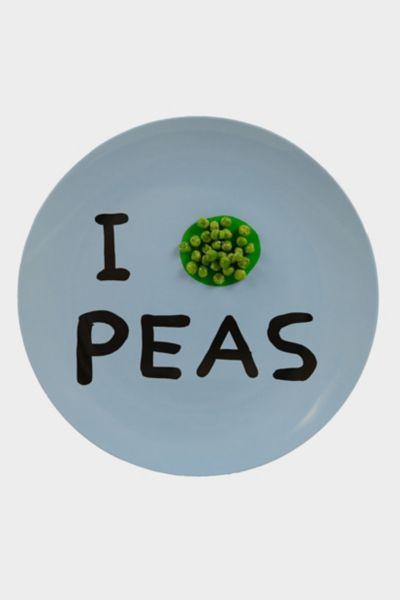 Third Drawer Down I PEAS Melamine Plate x David Shrigley