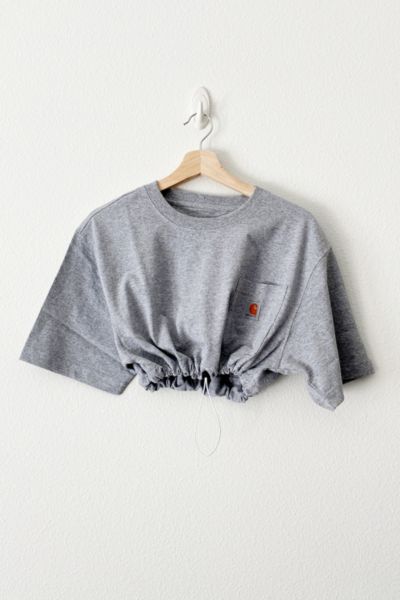 Reworked Carhartt Crop Top | Urban Outfitters